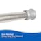 Kenney Mfg No Tools Shower Curtain Rod, 42-72", Brushed Nickel KN609C/18V1H - alternate 2